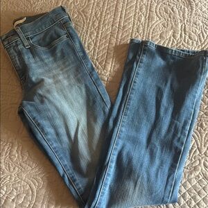 Levi's Blue Straight Leg Jeans with Indigo Wash
